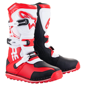 Alpinestars Tech-T Boots (Bright Red/Black/White)